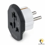 تبدیل سه شاخه به دو شاخه مدیا نور 36آمپر مدل sh1059